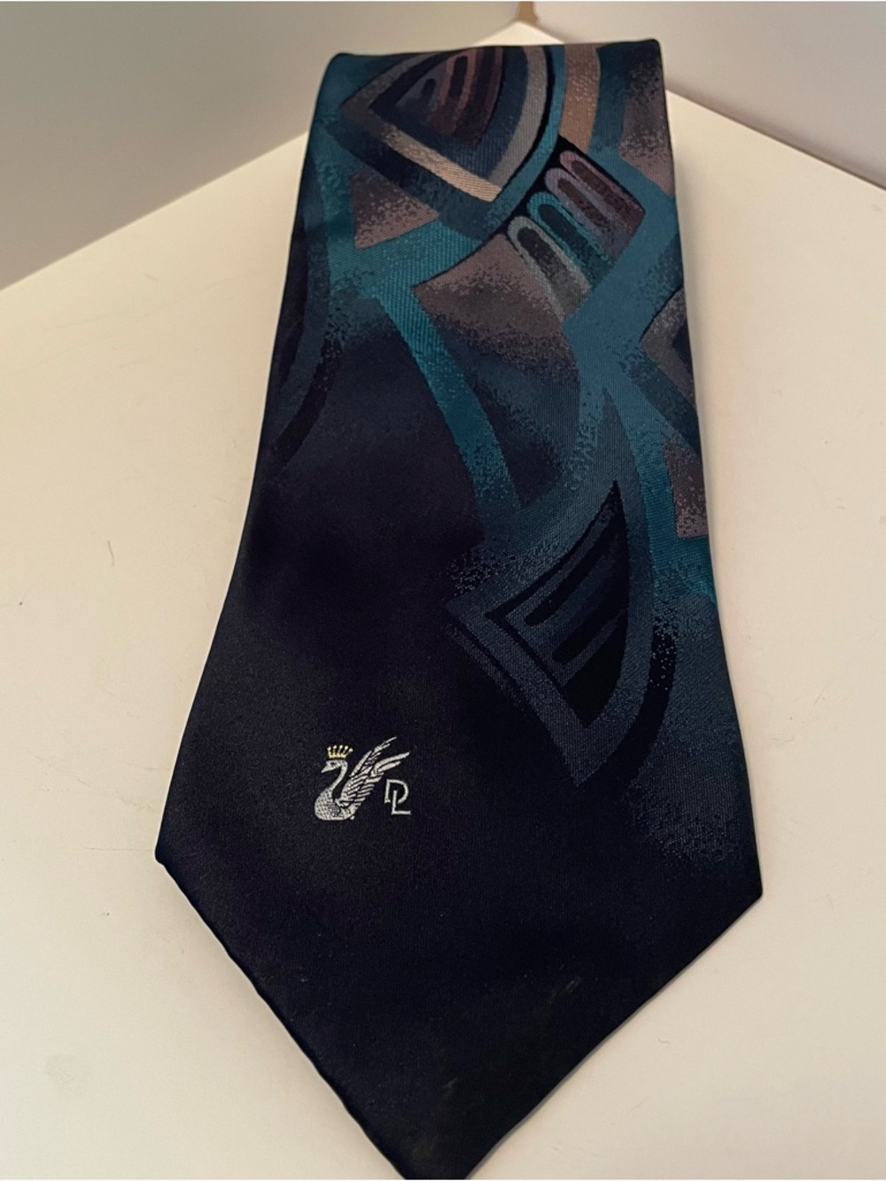 Vintage Don Loper Beverly Hills‎ Men’s Necktie Abstract